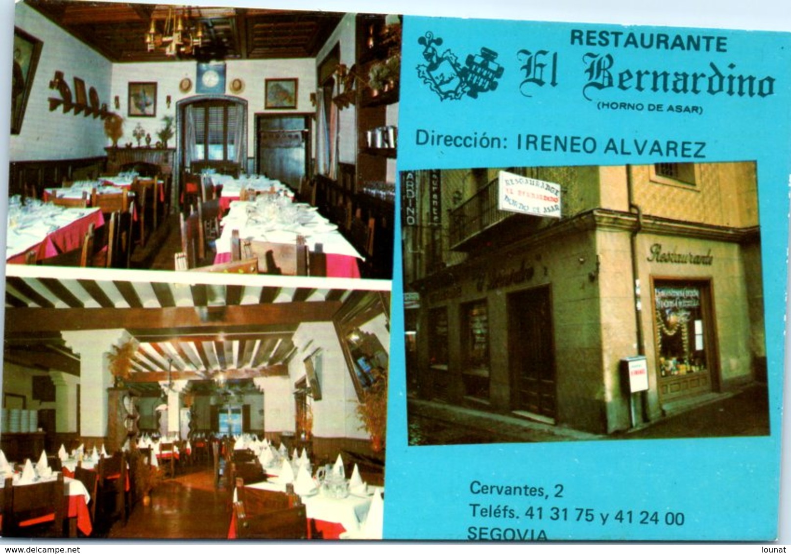 SEGOVIA - Restaurante El Bernardino (commerce) - Segovia