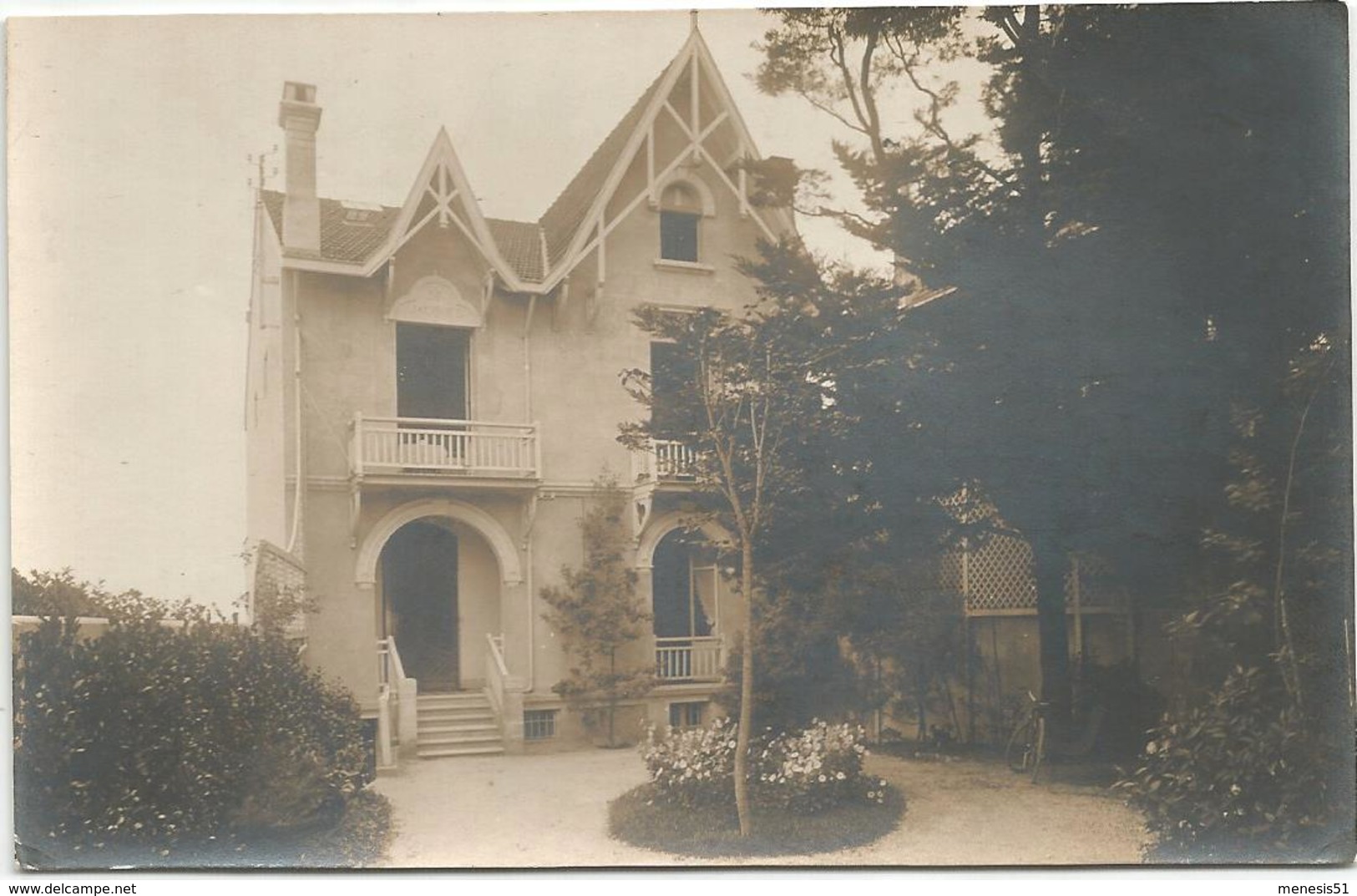 CPA Photo Architecture Maison La Villa ST SAINT JACQUES - To Identify