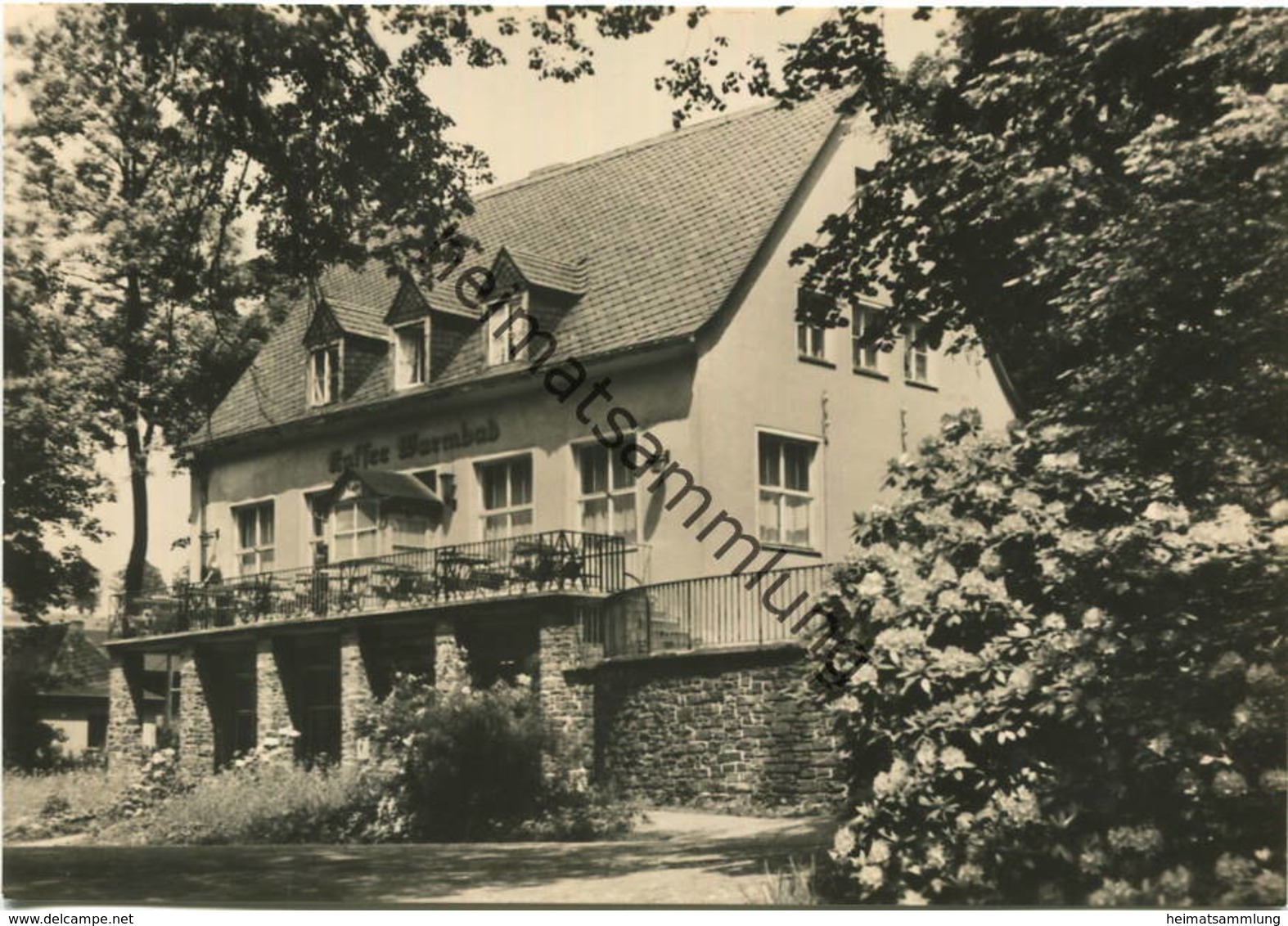 Wolkenstein-Warmbad - Foto-AK Grossformat - Verlag Erhard Neubert Karl-Marx-Stadt - Wolkenstein