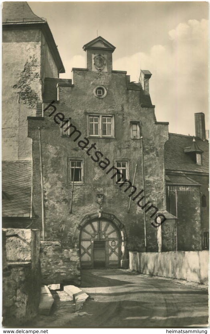 Wolkenstein - Torhaus - Foto-AK - Verlag R. Kallmer Zwickau - Wolkenstein