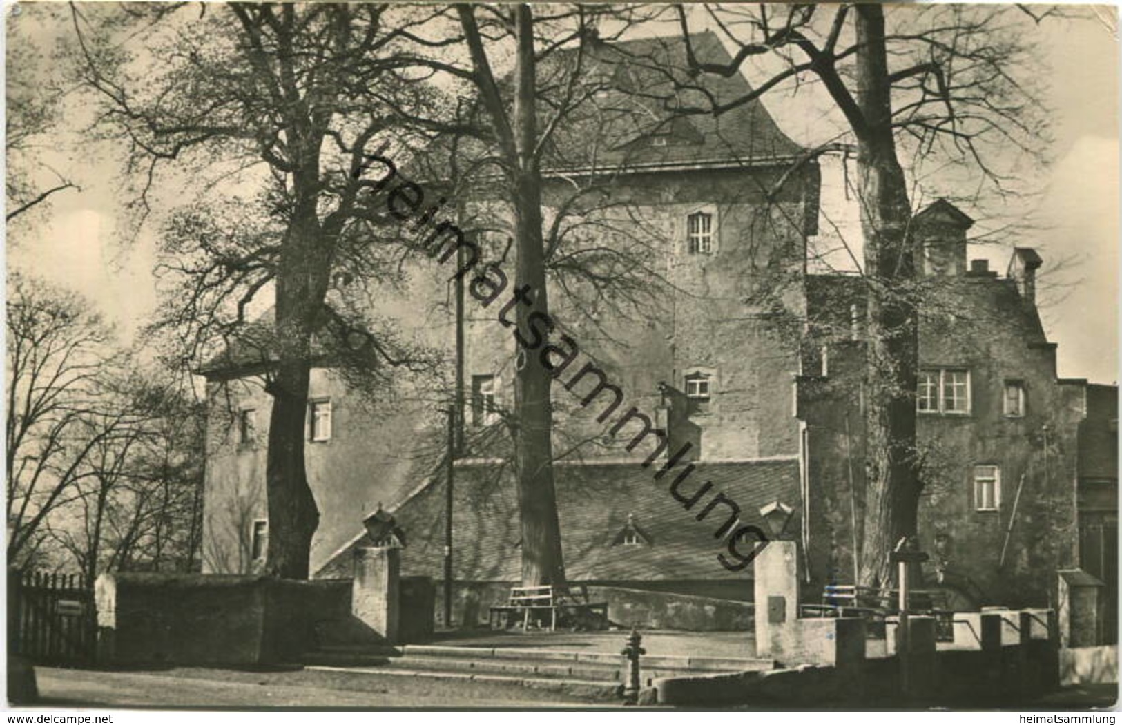 Wolkenstein - Schloss Wolkenstein - Foto-AK - Verlag R. Kallmer Zwickau Gel. 1967 - Wolkenstein