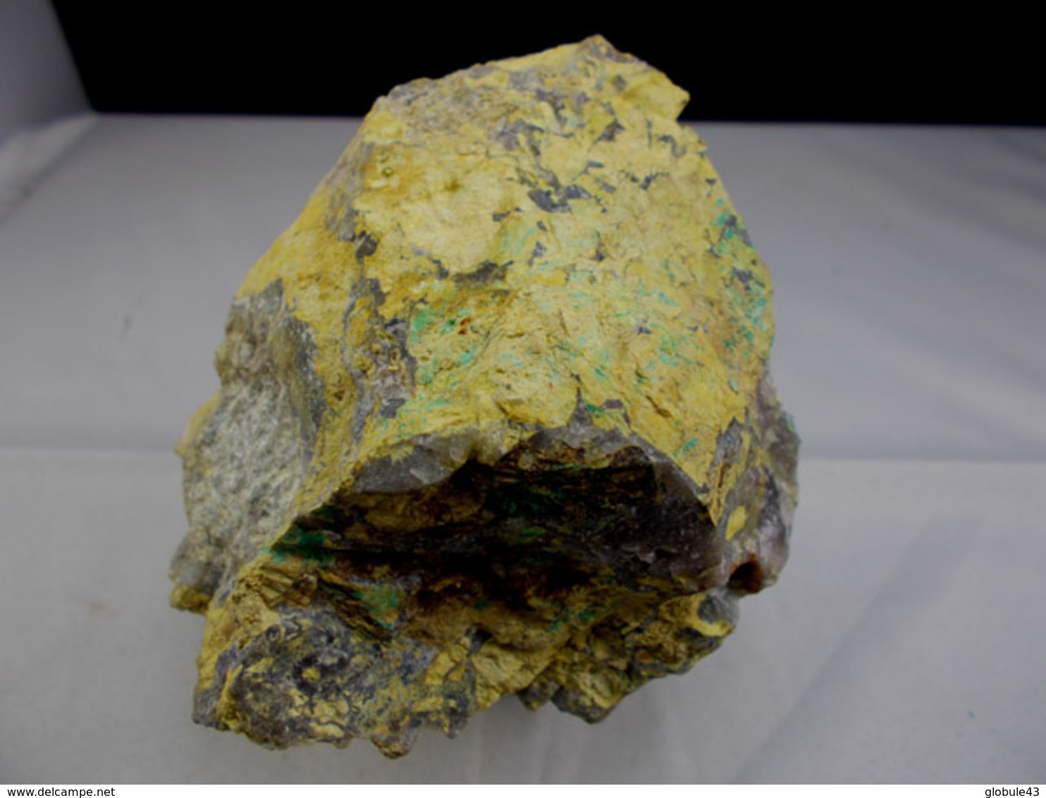 BENDHEIMITE ET OXYDES DU CUIVRE REMPLACANT LA BOURNONITE 8, X 8, Cm MINE DE LA RODDE - Minéraux