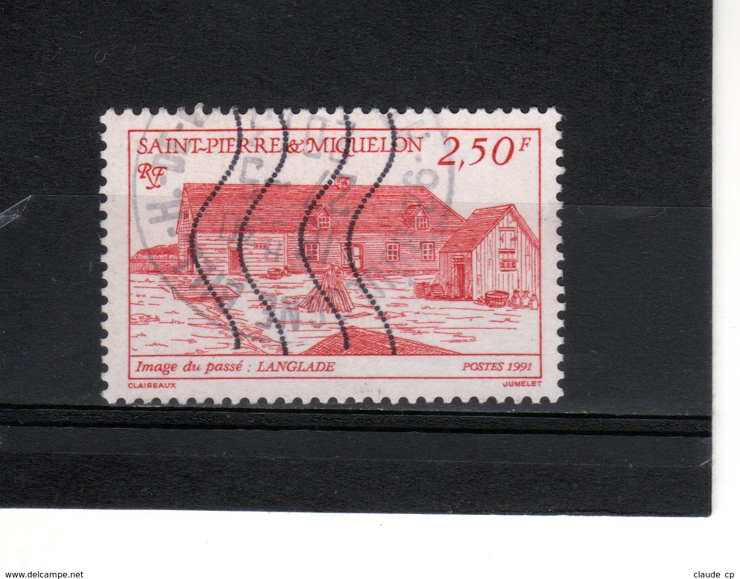 St Pierre & Miquelon--N° 542 -- Langlade - Usados