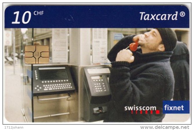 SWITZERLAND B-945 Chip Swisscom - Communication, Phone Booth - Used - Switzerland