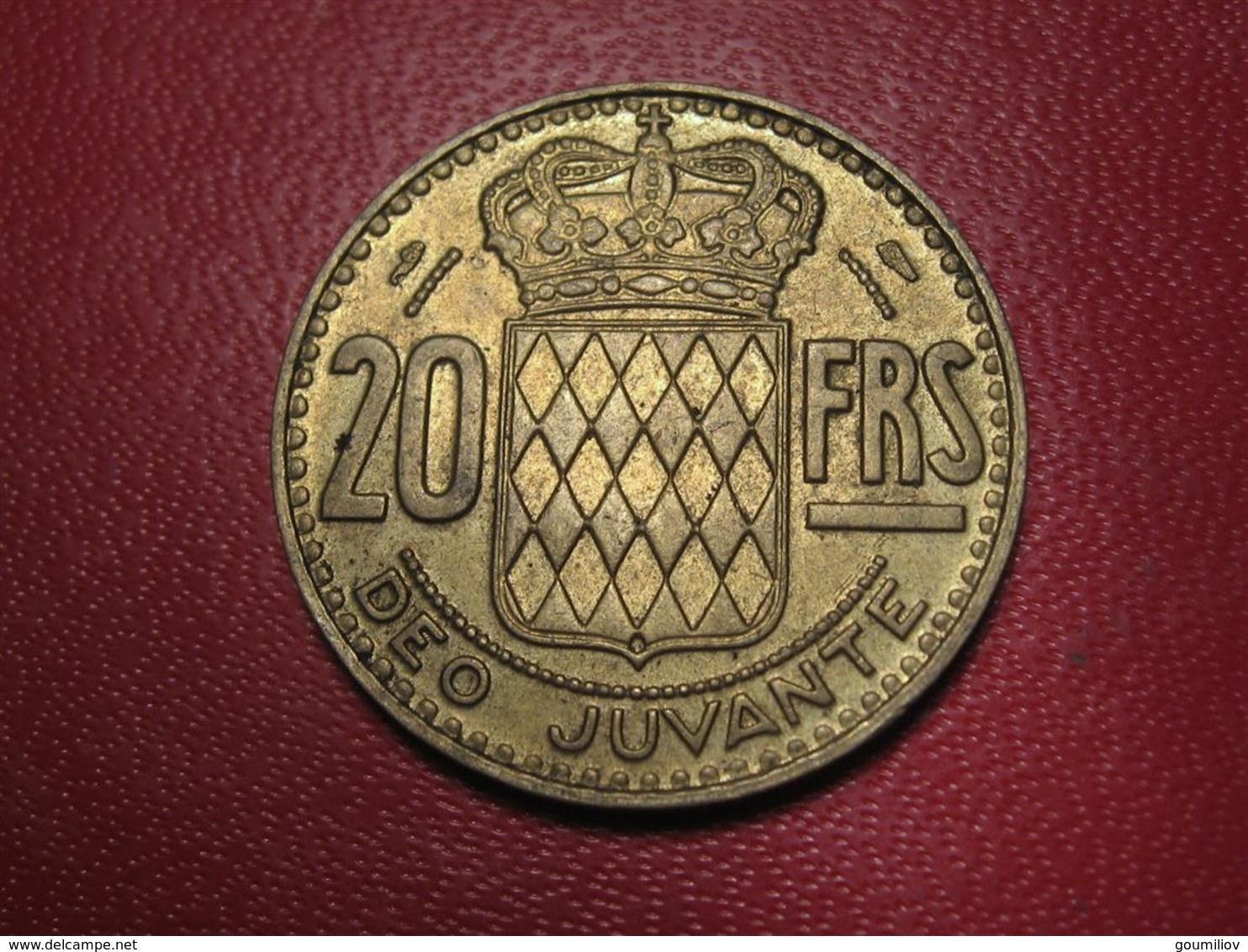 Monaco - 20 Francs Turin 1951 7946 - 1949-1956 Anciens Francs
