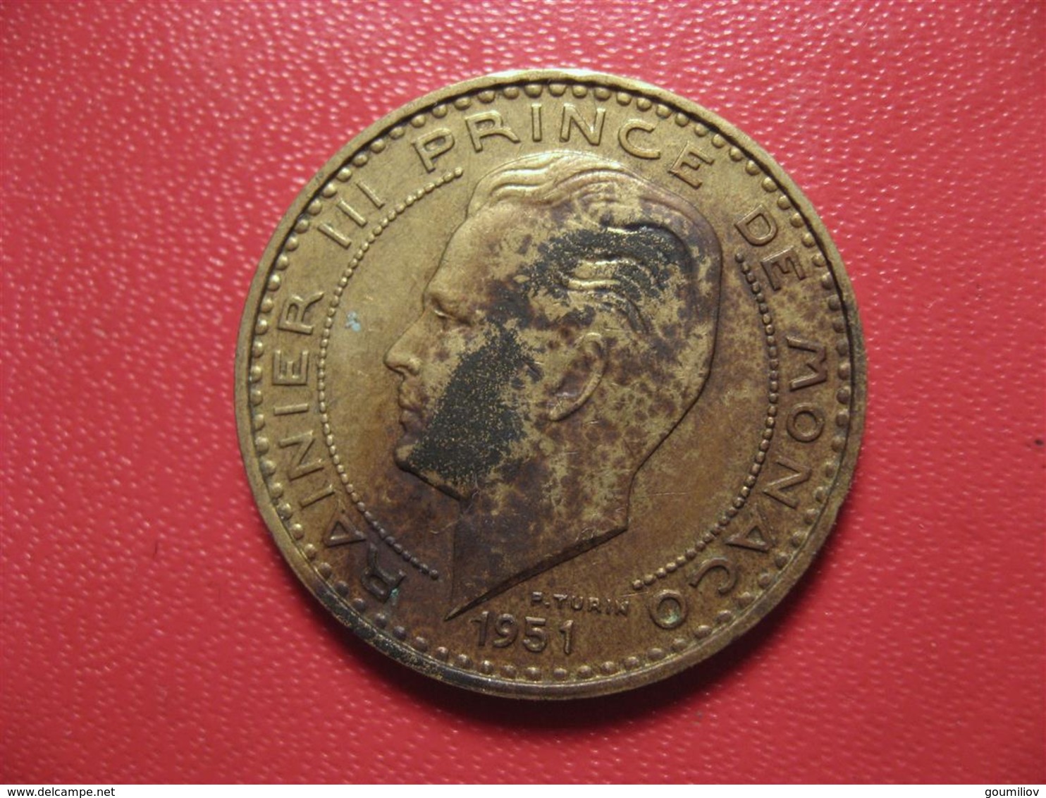 Monaco - 20 Francs Turin 1951 7946 - 1949-1956 Franchi Antichi