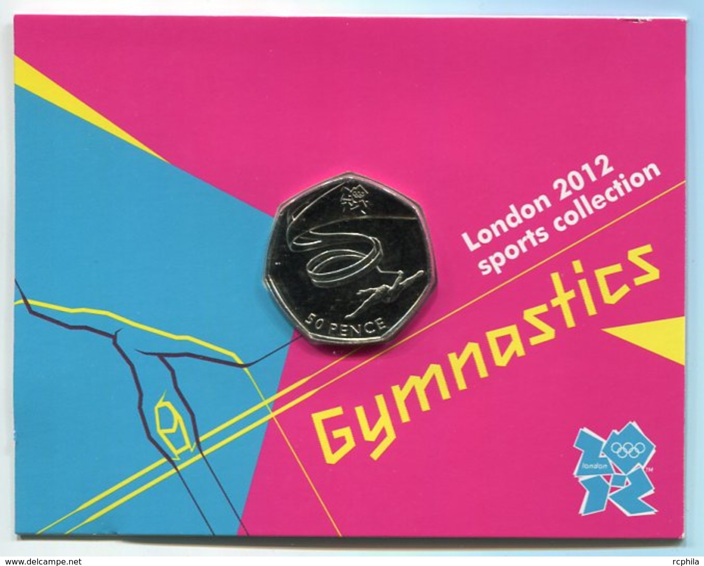 RC 8629 GB 50 PENCE LONDON 2012 SPORTS COLLECTIONS GYMNASTICS - 50 Pence