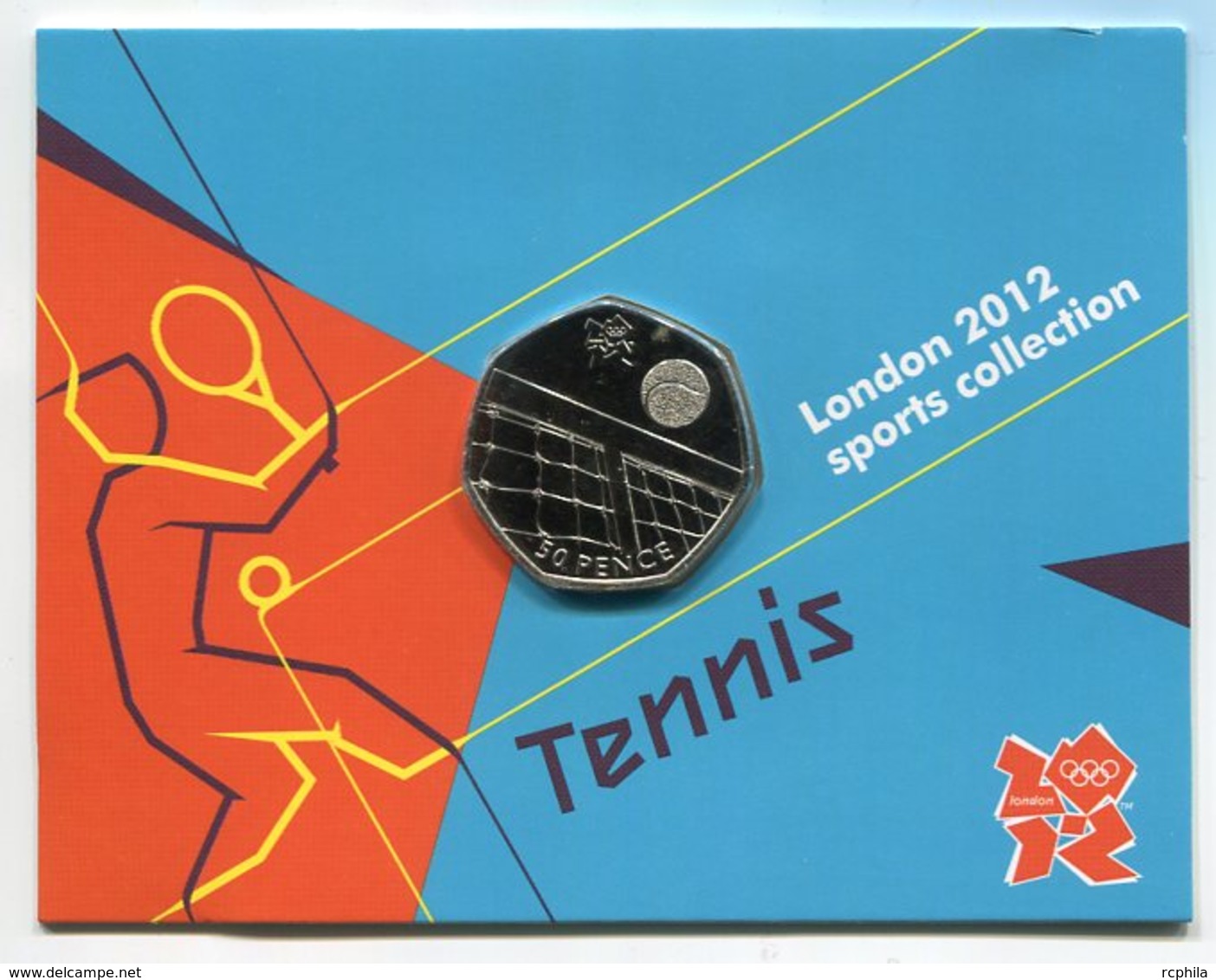 RC 8639 GB 50 PENCE LONDON 2012 SPORTS COLLECTIONS TENNIS - 50 Pence