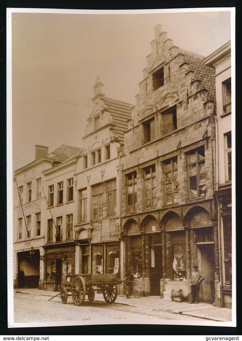 FOTO OUDENAARDE 18 X 13 CM VAN OUDE CLICHE - GEEN BESCHRIJVING OP FOTO - Oudenaarde