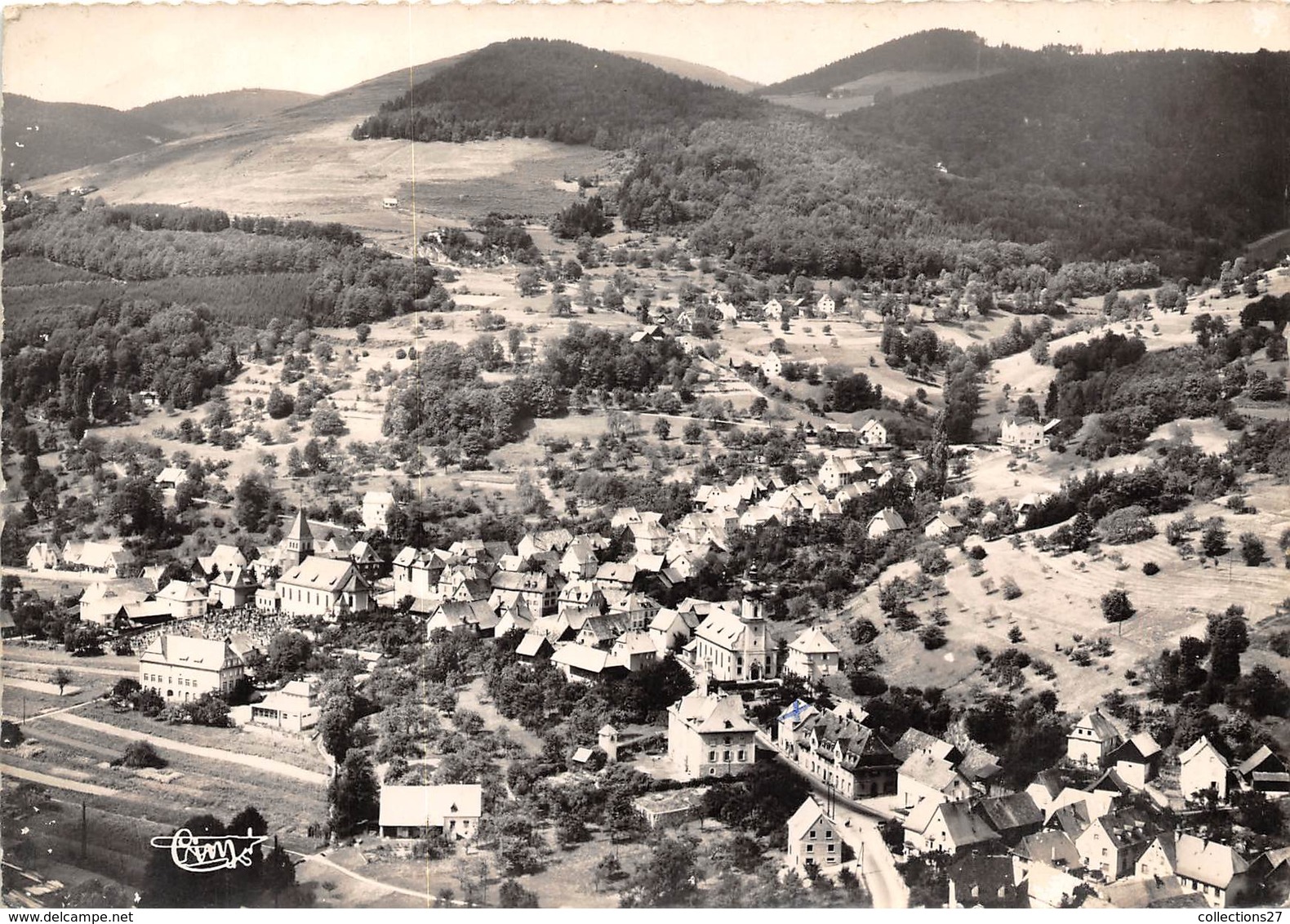 68-MUHLBACH- VUE PANORAMIQUE AERIENNE - Murbach