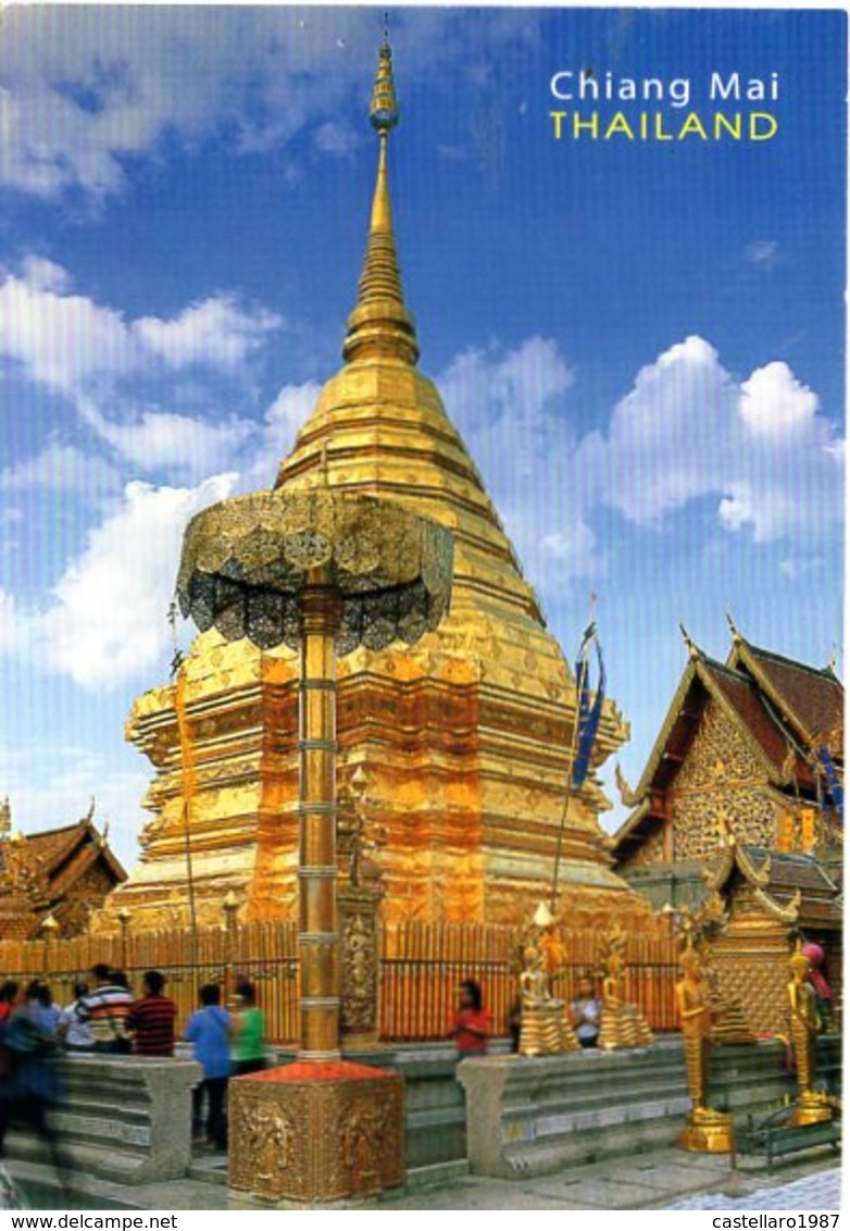 Phra That Doi Suthep Is Landmark's Chang Mai - Thailand - Tailandia