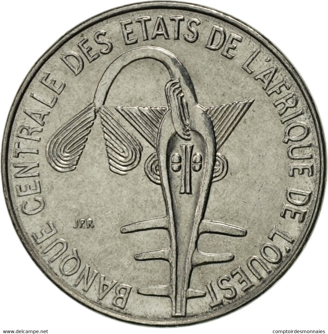 Monnaie, West African States, Franc, 1977, Paris, SUP, Steel, KM:8 - Autres – Afrique