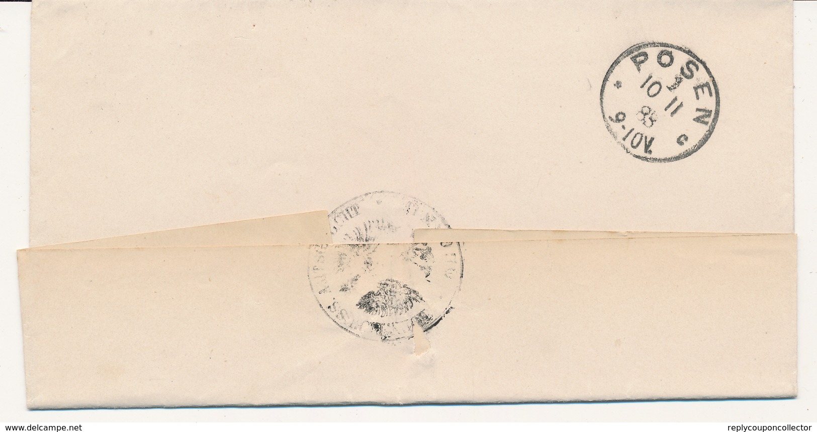 GORNIK / Posen - 1883 , Brief Nach Posen - Lettres & Documents