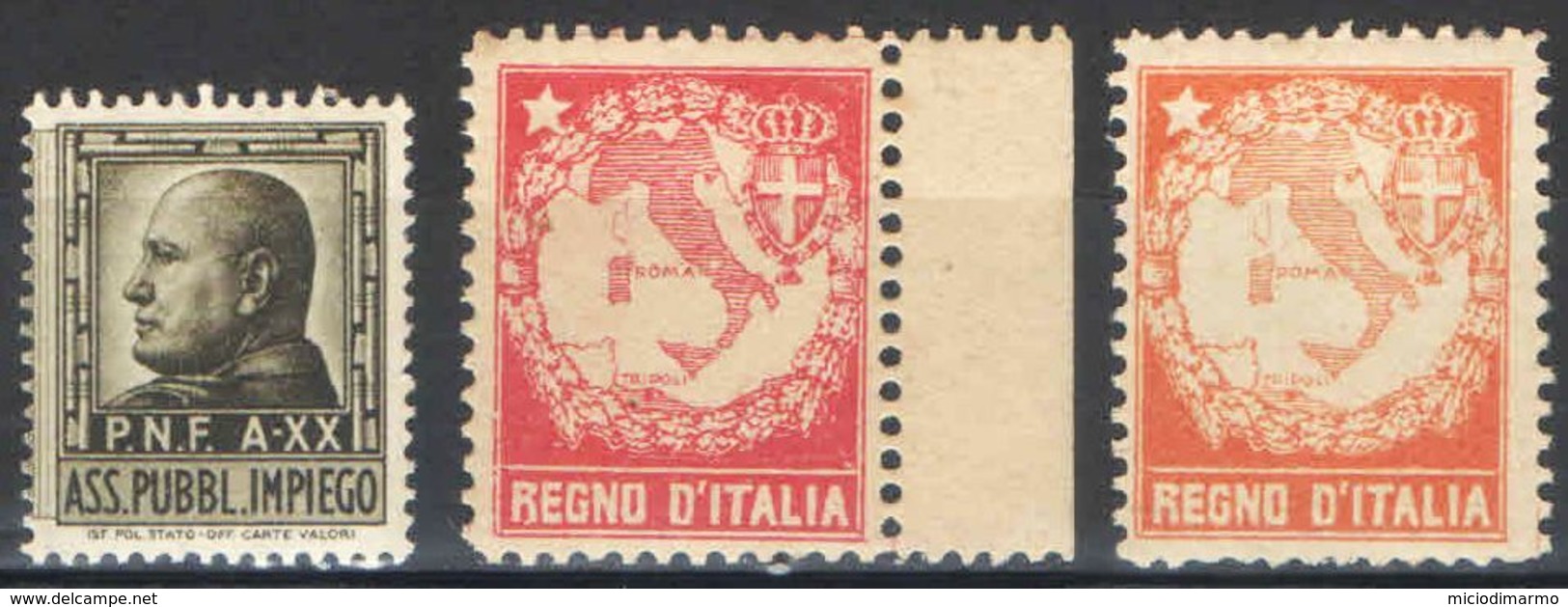 B13) ITALIA ERINNOFILI LOTTO NUOVI - Revenue Stamps