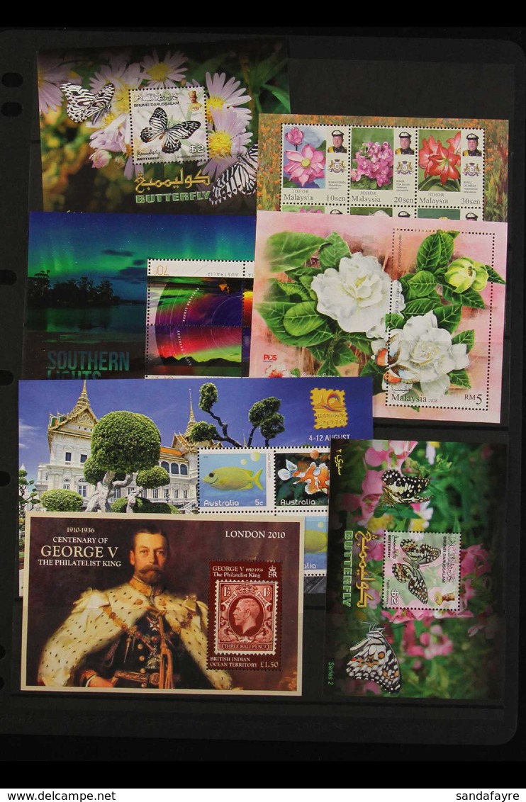COMMONWEALTH NHM MINI SHEETS & SHEETLETS COLLECTION  1980-2016 Extensive Range From Around The Commonwealth, Mostly Post - Sonstige & Ohne Zuordnung