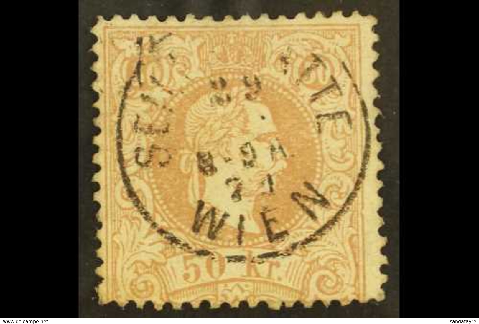 1867-74  50k Brownish Rose, Coarse Printing, Perf.12, Mi 41 I D, Very Fine Used With C.d.s. Postmark. For More Images, P - Sonstige & Ohne Zuordnung