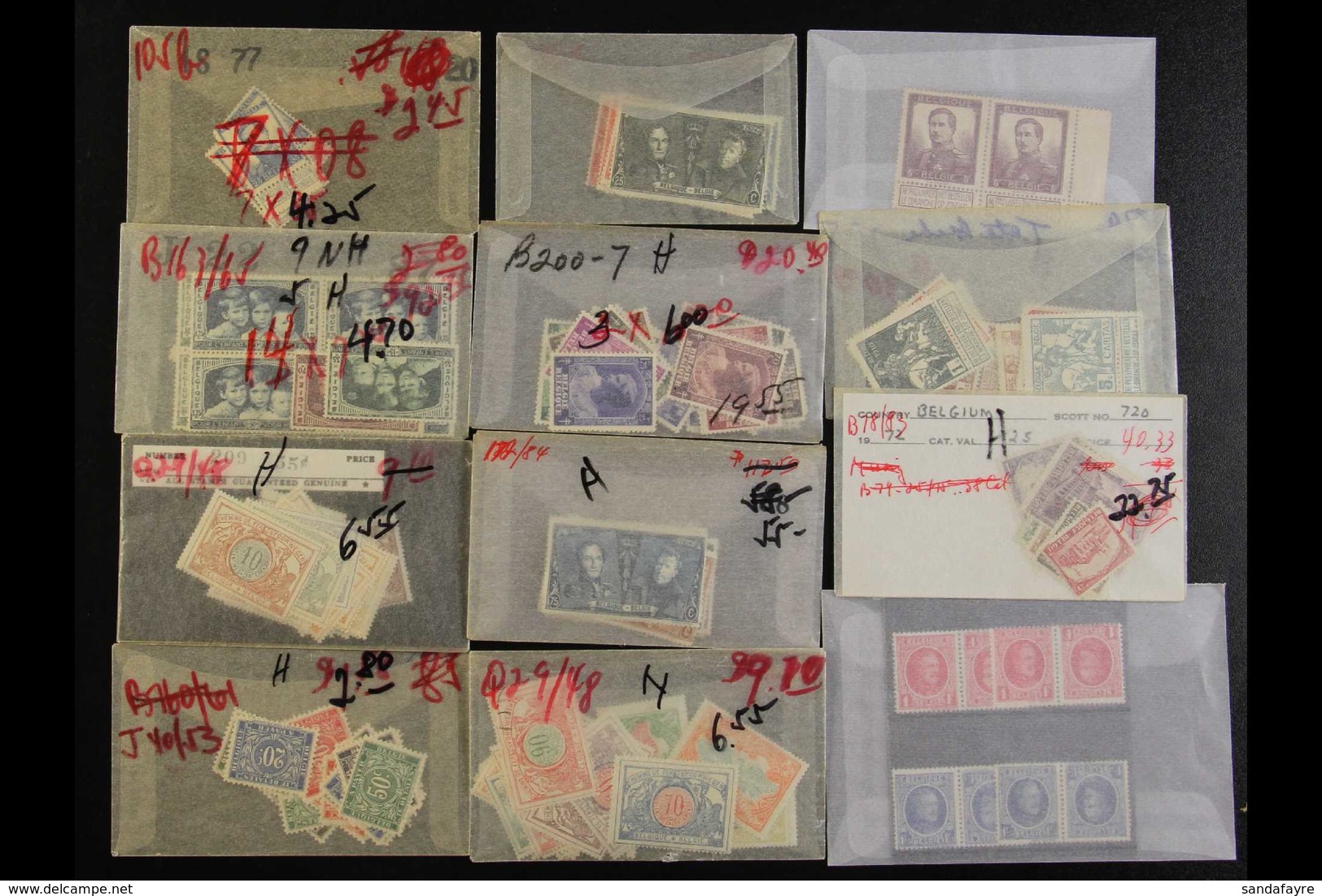 1863-1980's ATTRACTIVE PACKET HOARD.  FINE MINT & NEVER HINGED MINT Stamps With Light Duplication Mostly Sorted By Issue - Sonstige & Ohne Zuordnung