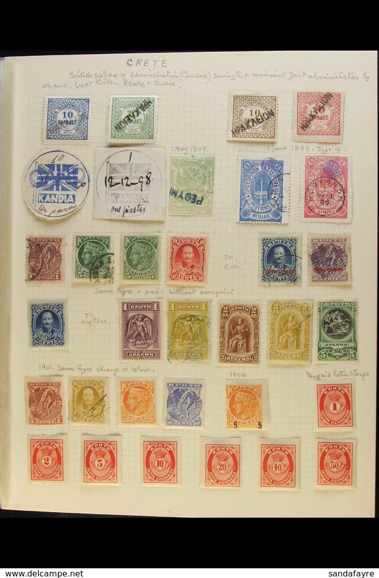 1898-1910 CHARMING LITTLE MINT AND USED COLLECTION  With British Administration 1898 And 1899 10pa & 20pa Used, Plus A C - Sonstige & Ohne Zuordnung
