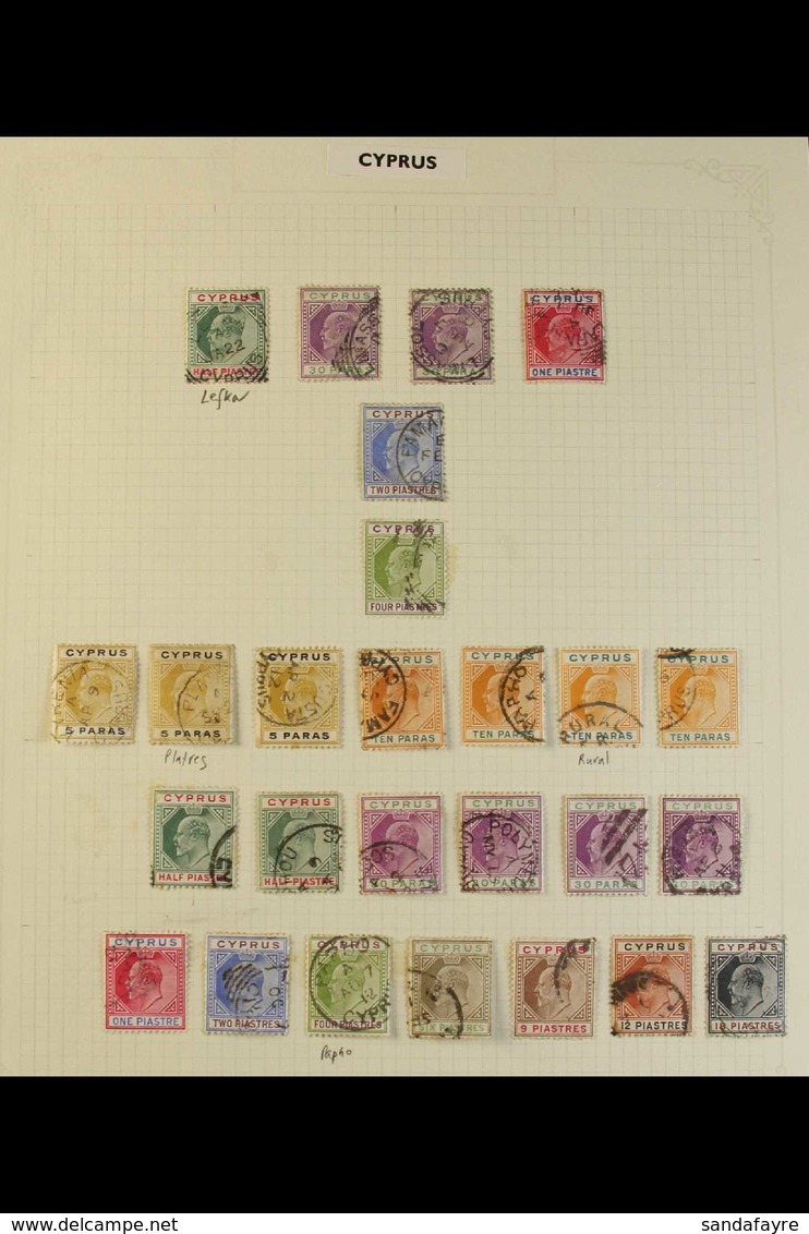 1902-35 ATTRACTIVE USED COLLECTION  Includes 1902-04 Set To 4pi, 1904-10 Set 18pi, 1912-15 Set To 18pi, 1921-23 Most Val - Sonstige & Ohne Zuordnung