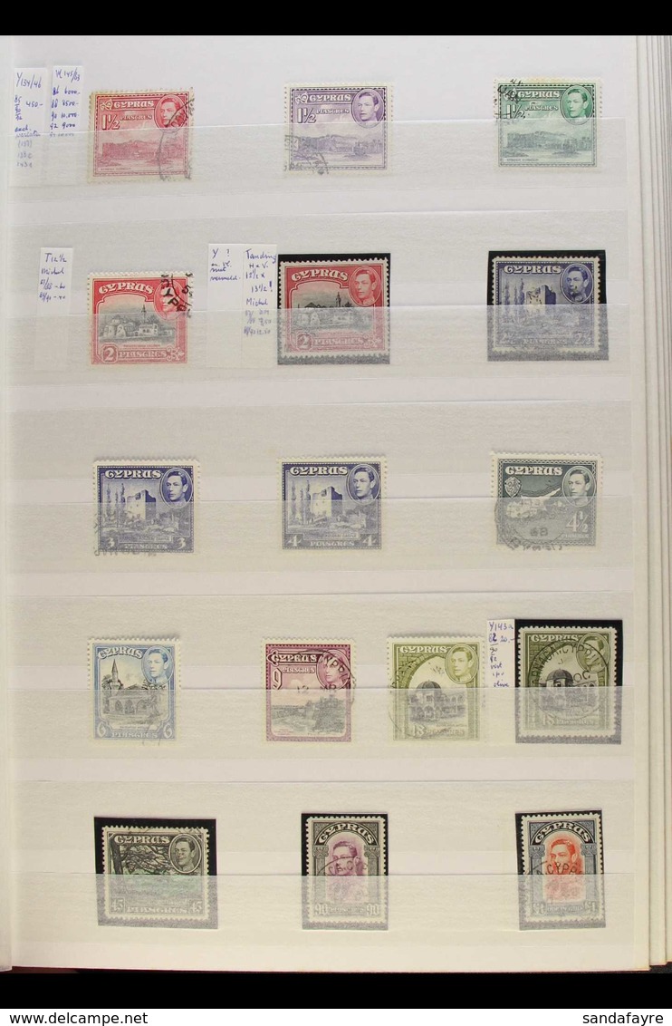 1937-94 FINE USED COLLECTION  An Extensive Lot Displayed In A Stockbook, Incl. 1938-51 Set, 1955-60 Set, 1960-61 Set Plu - Sonstige & Ohne Zuordnung