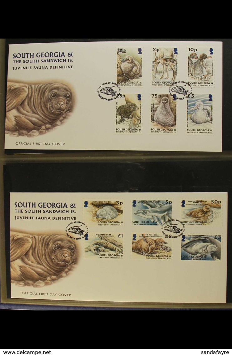 1986-2011 FIRST DAY COVERS COLLECTION.  A Beautiful ALL DIFFERENT Collection Of Illustrated, Unaddressed First Day Cover - Falklandinseln