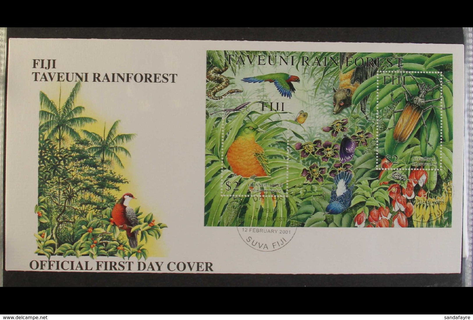 1986-2011 FIRST DAY COVERS COLLECTION  An ALL DIFFERENT, Extensive Collection Of illustrated & Unaddressed covers Bearin - Fidschi-Inseln (...-1970)