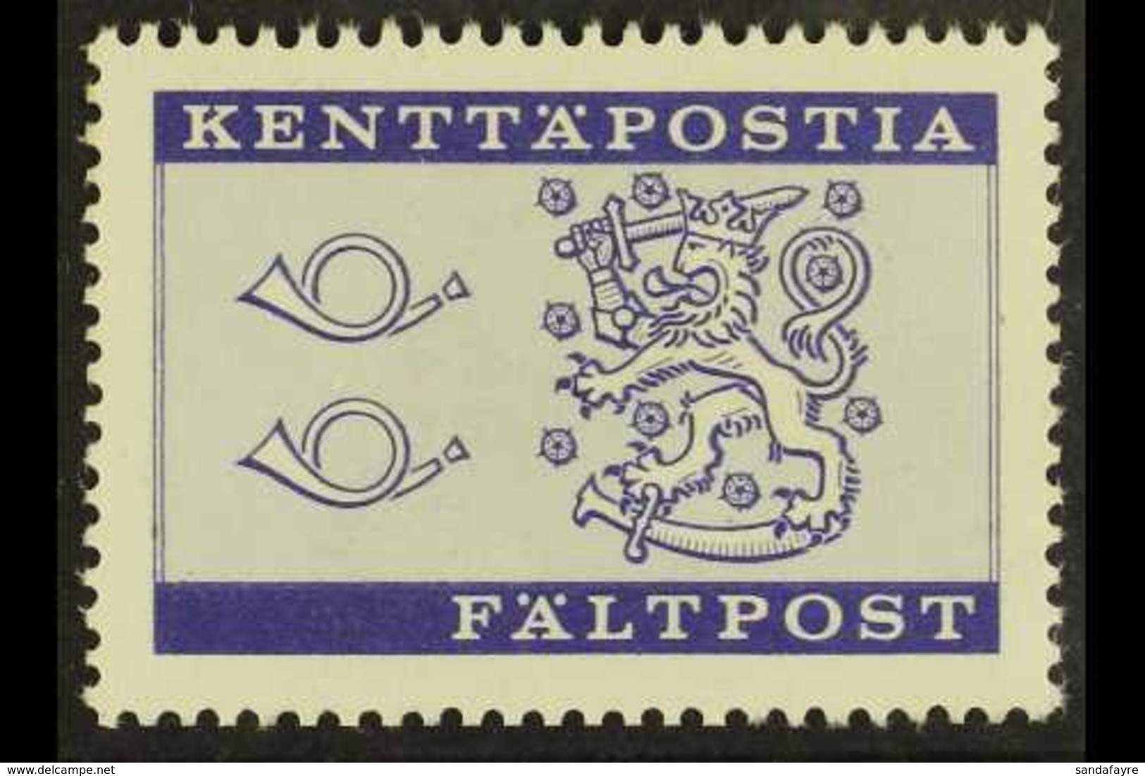 MILITARY FIELD POST  (-) Bluish Violet (Michel 8, SG M688, Facit F.8), Fine Never Hinged Mint, Fresh. For More Images, P - Sonstige & Ohne Zuordnung