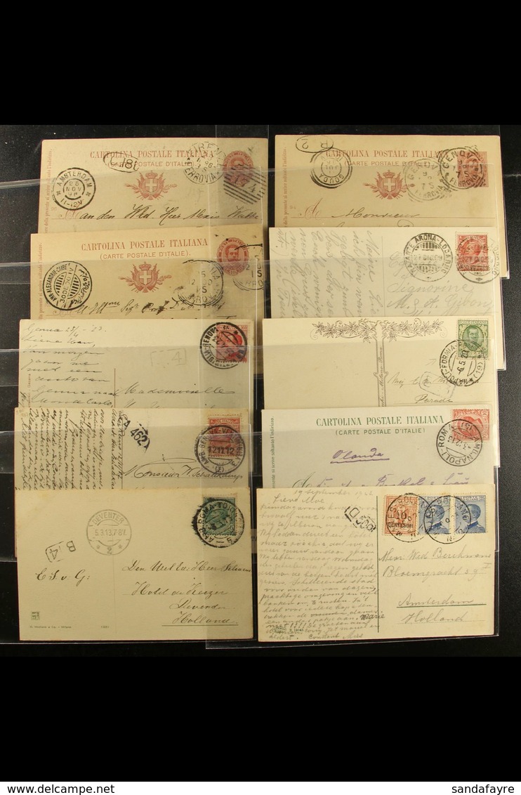 1865-1923 RAILWAY COVERS & CARDS.  An Interesting Collection Of Covers & Mostly Cards Showing Various Railway & TPO Post - Non Classificati
