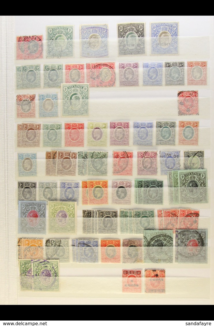 1903-1963 OLD RANGES  On Stock Pages, Mint & Used, Inc 1903-04 To 1r Used, Plus 10r Fiscally Used And 3r & 10r "Specimen - Vide