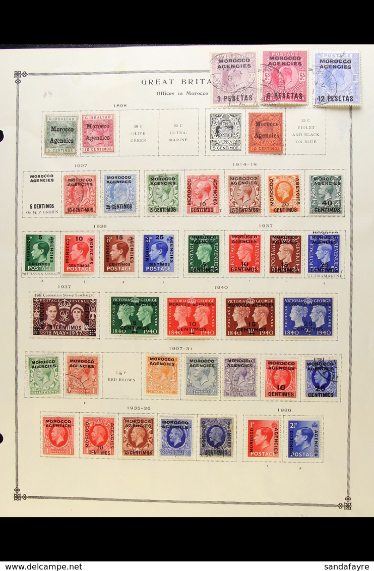 1898-1957 COLLECTION ON ALBUM PAGES  Mint And Used, Generally Fine Condition. Note British Currency Including 1949 & 195 - Sonstige & Ohne Zuordnung