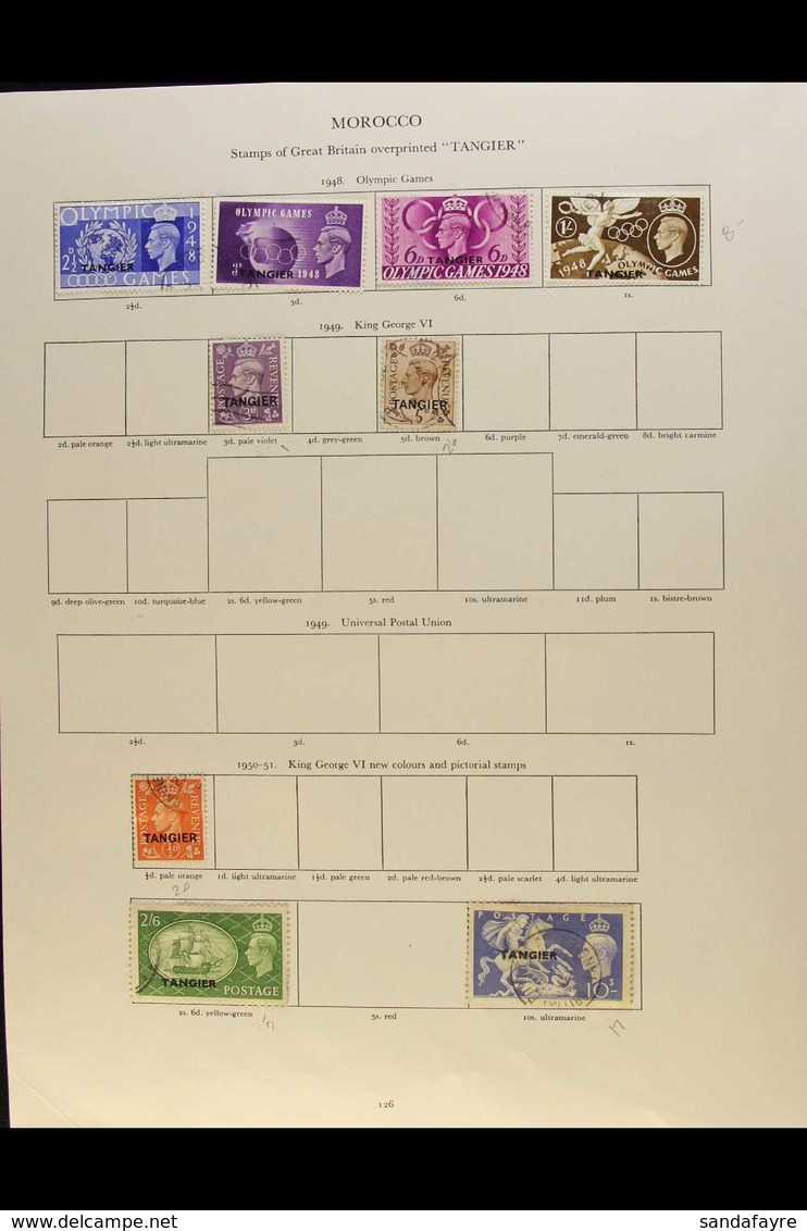 1937-52  All Different Fine Used Collection Of King George VI Issues, Includes Ranges Of Spanish Currency Incl 1937-52 4 - Sonstige & Ohne Zuordnung