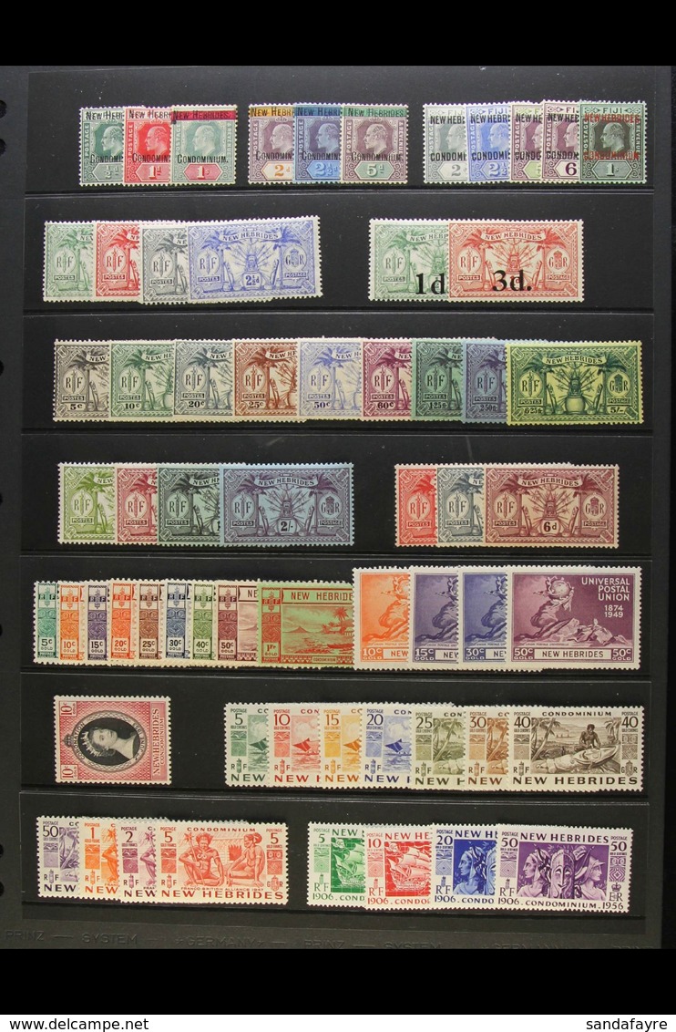 ENGLISH  1908-1970 ALL DIFFERENT Fine Mint Collection Presented Chronologically On A Series Of Stock Pages. An Attractiv - Sonstige & Ohne Zuordnung
