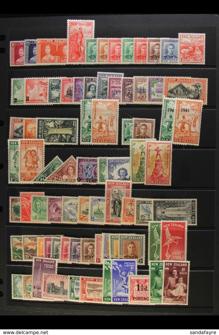 1937-53 FINE MINT COLLECTION  Incl. All Healths, 1938-44 Set, 1940 Centenary Set, 1953-59 Set, Postal Fiscal 3/6 And 5/6 - Sonstige & Ohne Zuordnung