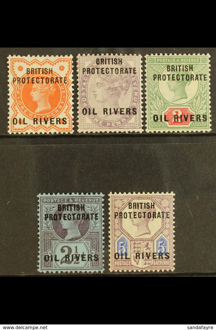 1892-94  British Protectorate Overprints On Jubilee Set To 5d, Very Fine Mint. (5) For More Images, Please Visit Http:// - Sonstige & Ohne Zuordnung
