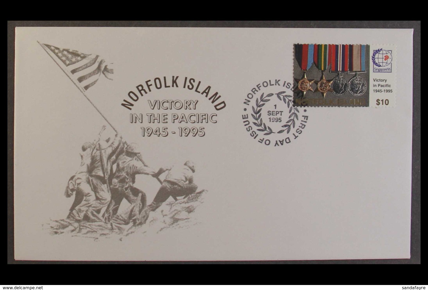 1994-2002 FIRST DAY COVER COLLECTION  An Attractive, ALL DIFFERENT Collection Of Illustrated, Unaddressed First Day Cove - Norfolkinsel