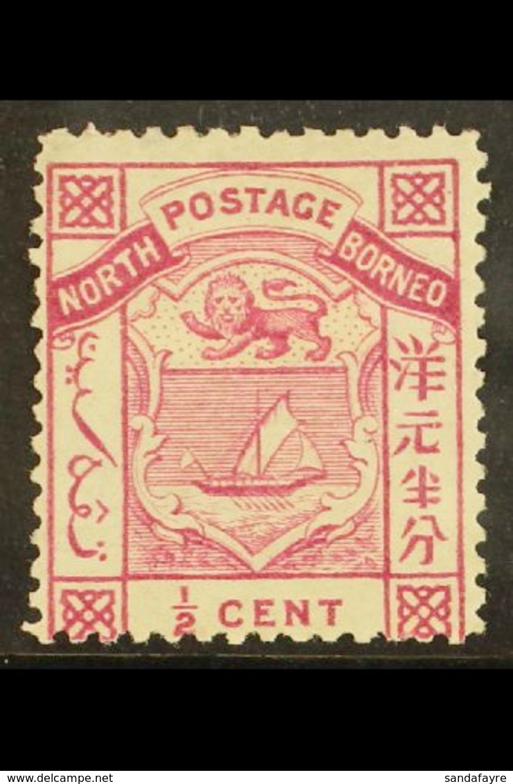 1886  ½c Magenta Perf 14, SG 8, Fine Mint, One Tiny Perf Thin For More Images, Please Visit Http://www.sandafayre.com/it - Nordborneo (...-1963)
