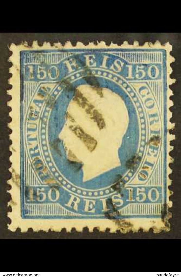1870  150r Blue, Straight Label, Perf.12½, Mi 43xB, Fine Used. For More Images, Please Visit Http://www.sandafayre.com/i - Sonstige & Ohne Zuordnung