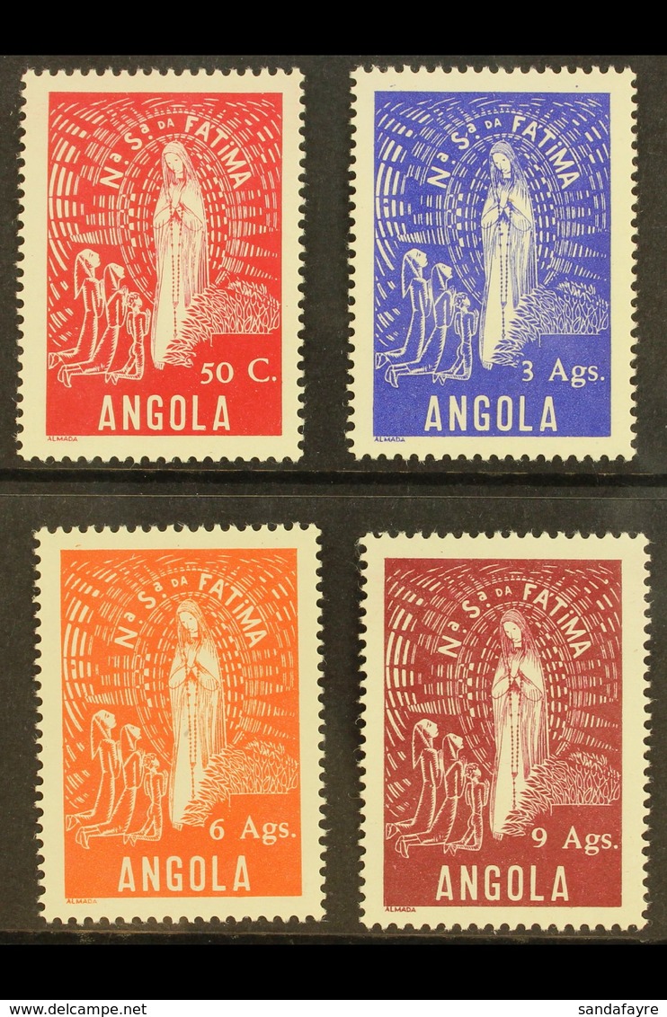 ANGOLA  1948 Our Lady Fatima Complete Set (SG 434/37, Afinsa 302/05), Never Hinged Mint, Fresh. (4 Stamps) For More Imag - Sonstige & Ohne Zuordnung