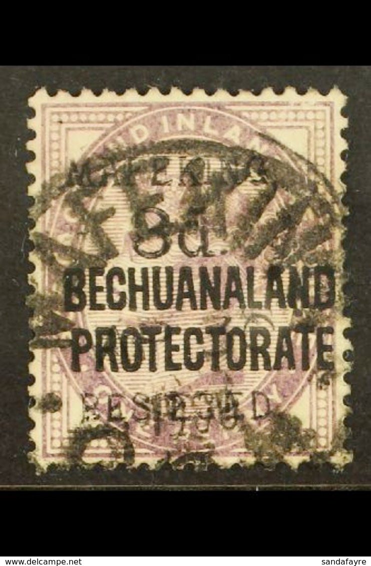 MAFEKING  1900. 3d On 1d Lilac (Bechuanaland Opt'd), SG 12, Used For More Images, Please Visit Http://www.sandafayre.com - Ohne Zuordnung
