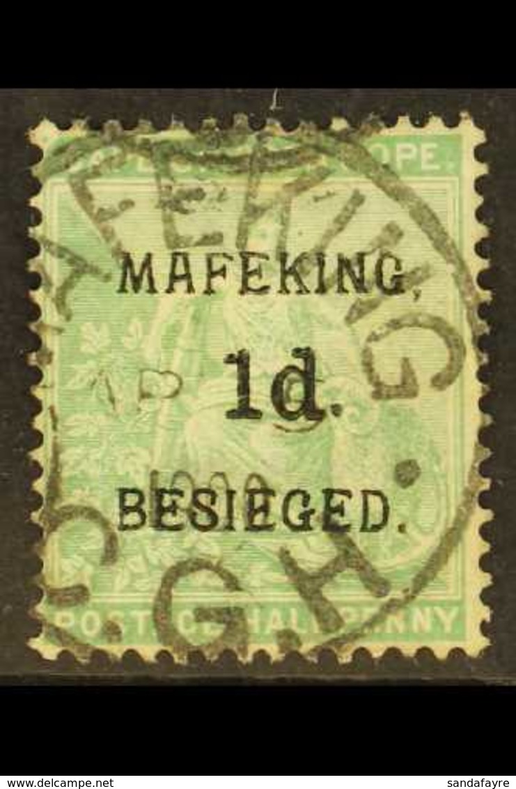 MAFEKING SIEGE  1900 1d On ½d Green, SG 1, Fine Cds Used. For More Images, Please Visit Http://www.sandafayre.com/itemde - Ohne Zuordnung