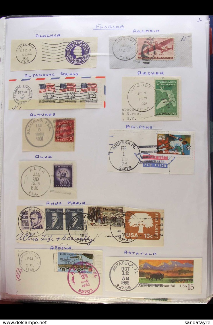 POSTMARK COLLECTION -  F TO H STATES  A Collection Of Stamps From All Periods Inc Airs, Postal Stationery, Covers & "on  - Sonstige & Ohne Zuordnung