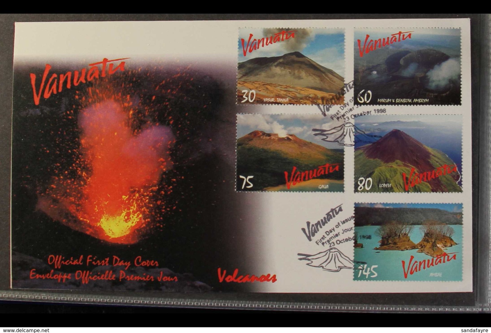 1993-2011 FIRST DAY COVERS COLLECTION  An Attractive ALL DIFFERENT Collection Of Definitive & Commemorative Issues On Il - Vanuatu (1980-...)