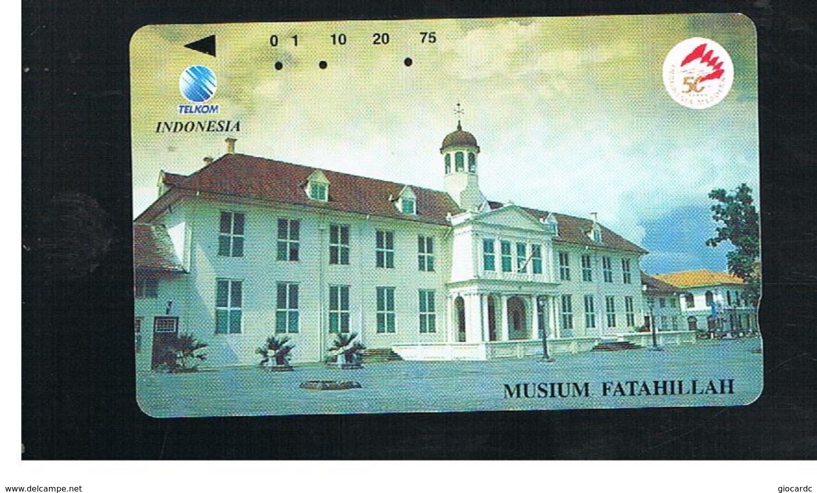 INDONESIA - TELKOM  -  FATAHILLAH MUSEUM                  - USED - RIF. 10369 - Indonesia