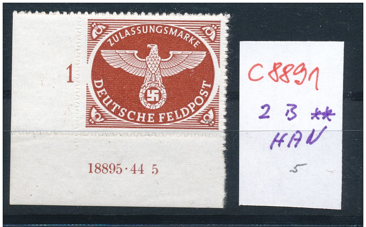 FP  Nr.2 B  **  HAN  (c8891  ) Siehe Scan - Ungebraucht