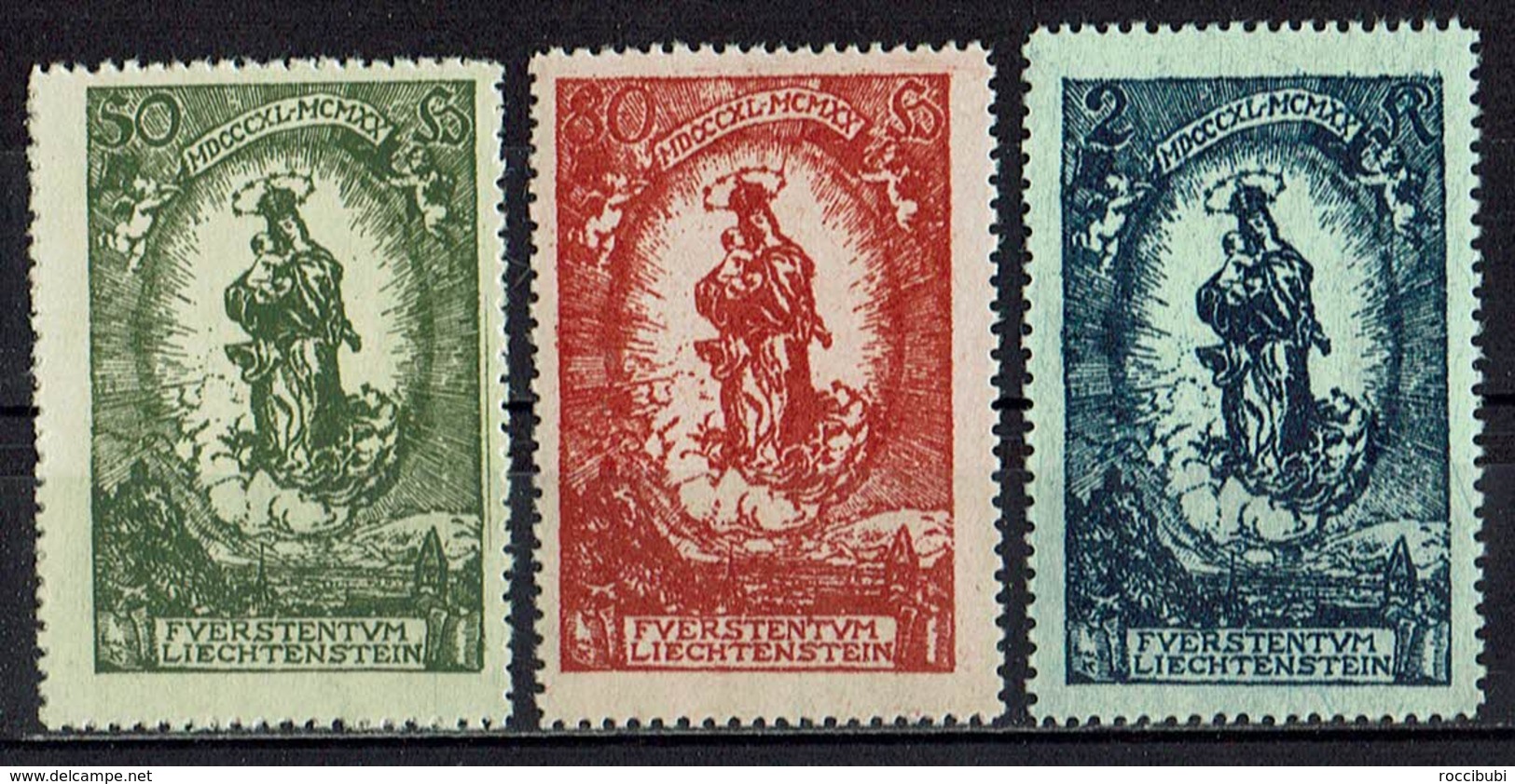 Liechtenstein 1920 // Mi. 40/42 ** (021..838) - Nuevos