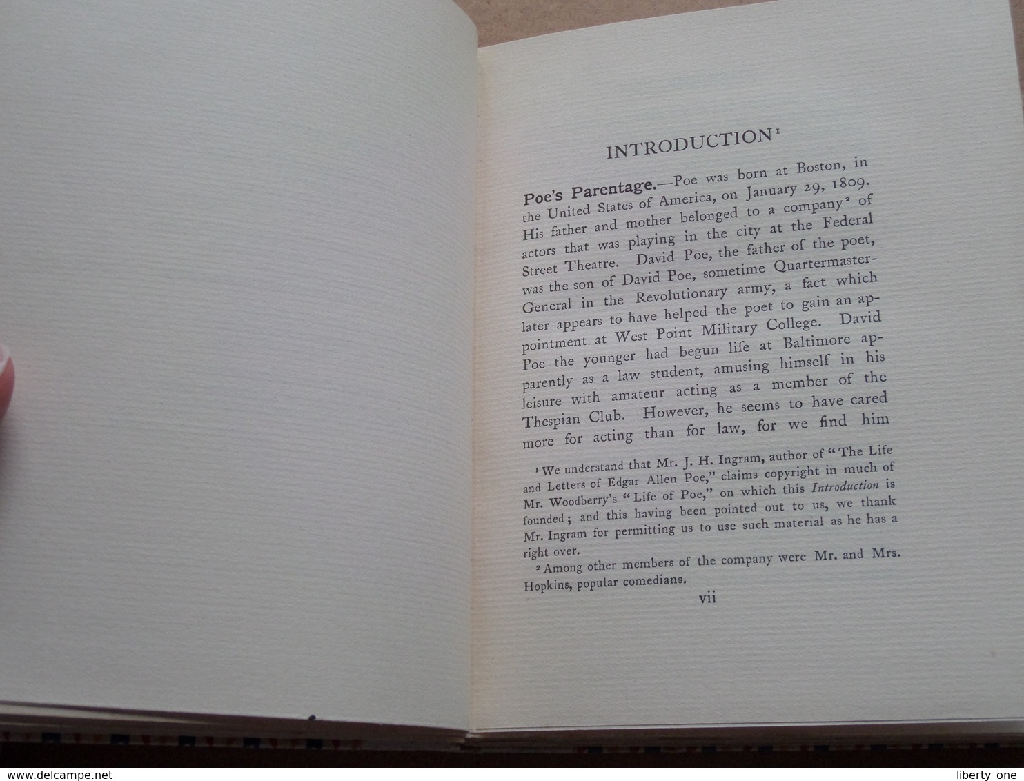 POE'S POEMS ( Edgar Allan Poe / Edward Hutton ) 1907 ( Chatto & Windus / John W. Luce ) look Photo !