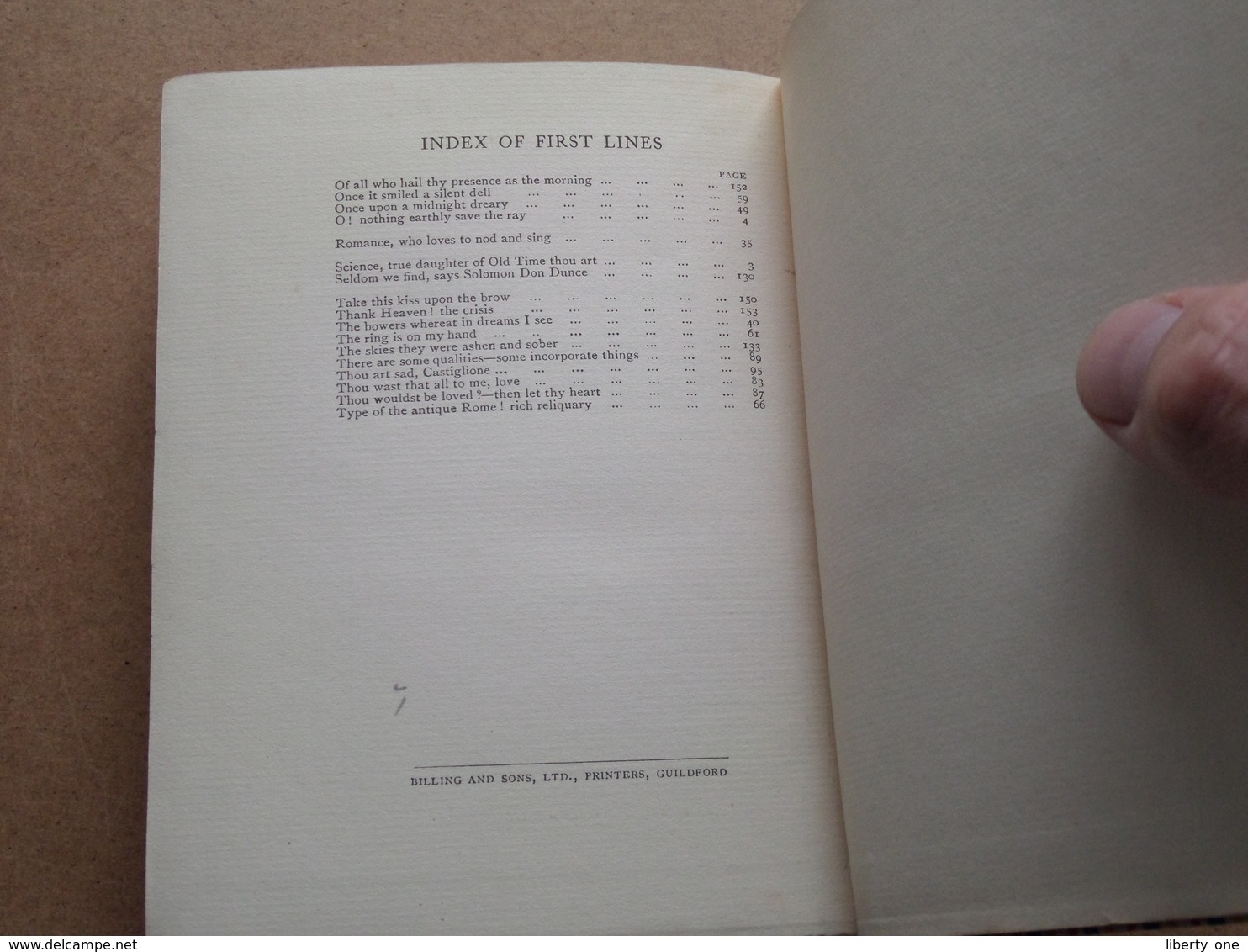 POE'S POEMS ( Edgar Allan Poe / Edward Hutton ) 1907 ( Chatto & Windus / John W. Luce ) look Photo !