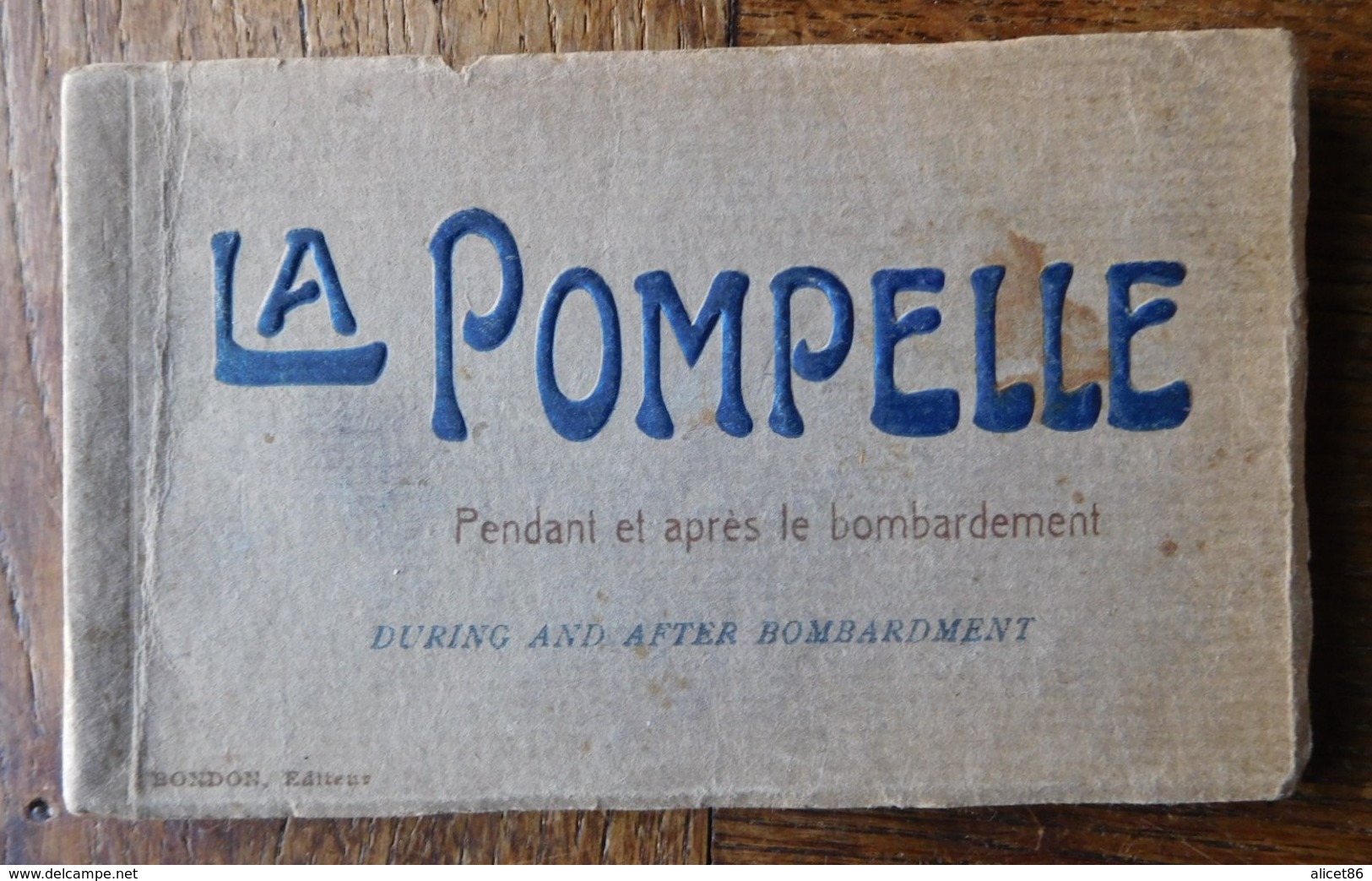 La Pompelle 1914-1918 Carnet 16 Cartes Postales - Guerre 1914-18