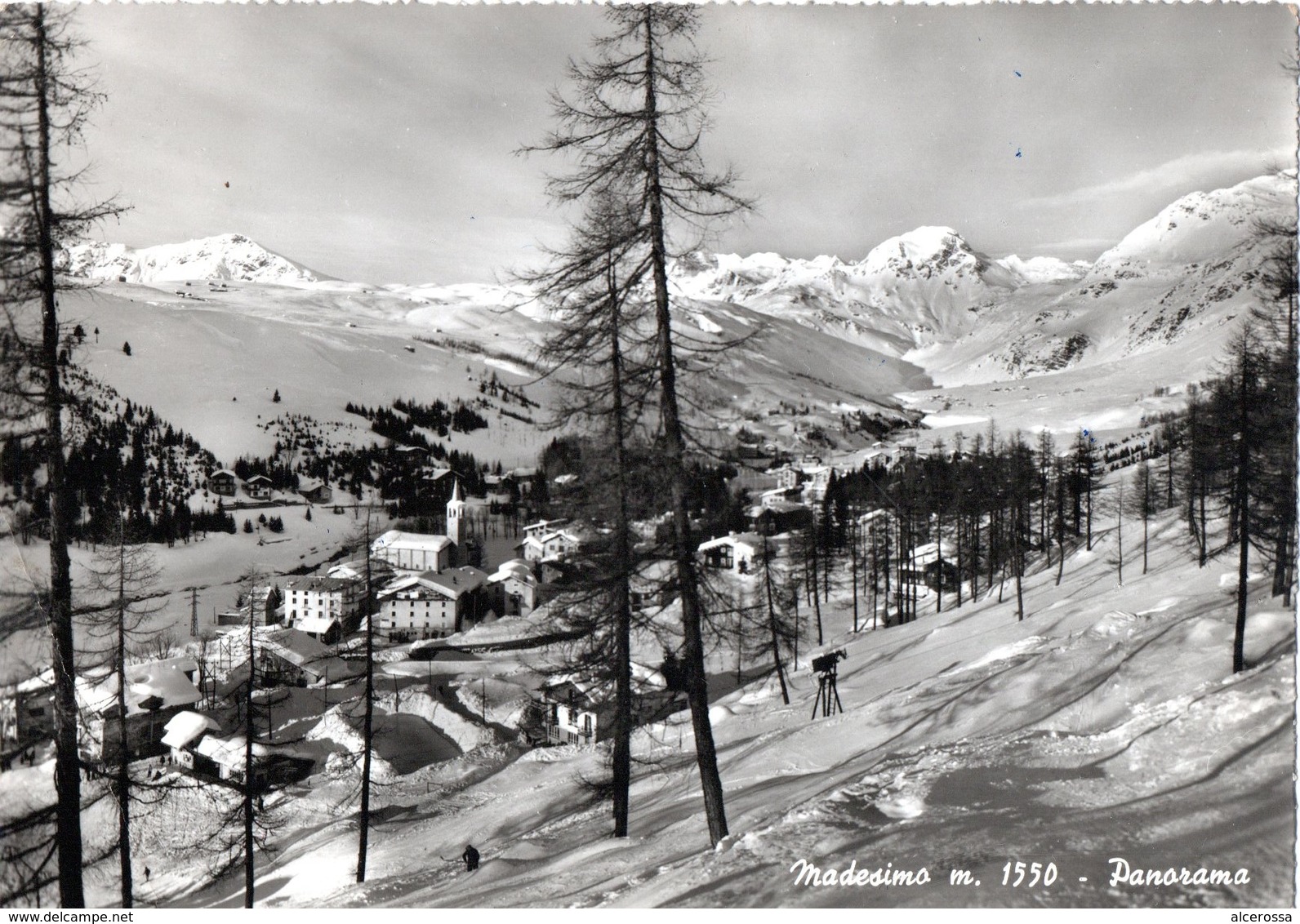 SO475  MADESIMO - SONDRIO - VALLE SPLUGA - FG VIAGGIATA NEL 1960 - Sondrio