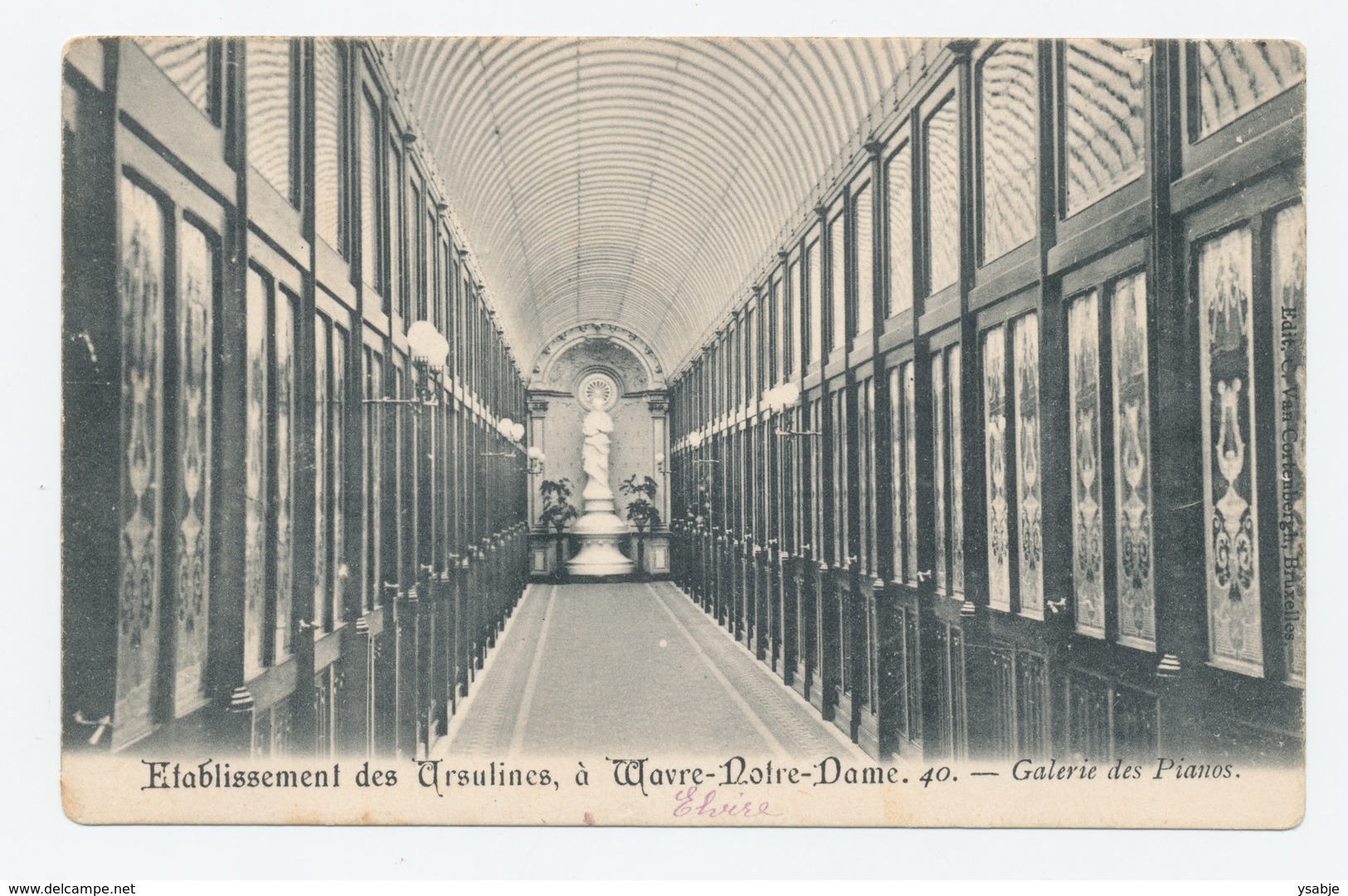 Etablissement Des Ursulines, A Wavre-Notre-Dame - Galerie Des Pianos - Sint-Katelijne-Waver